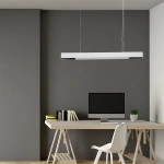 Lampa wisząca Cali M biała LED 32W CCT smart
