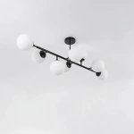 Lampa wisząca Dorado 8 czarna 8xE14