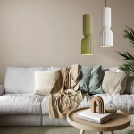 Lampa wisząca Balera zielona 1xE27