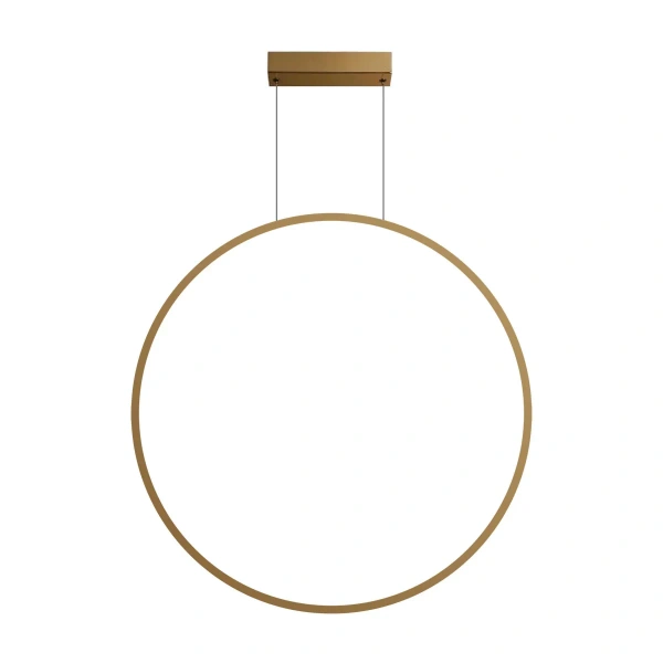 Lampa wisząca Mirror L złota LED 47W CCT IP44