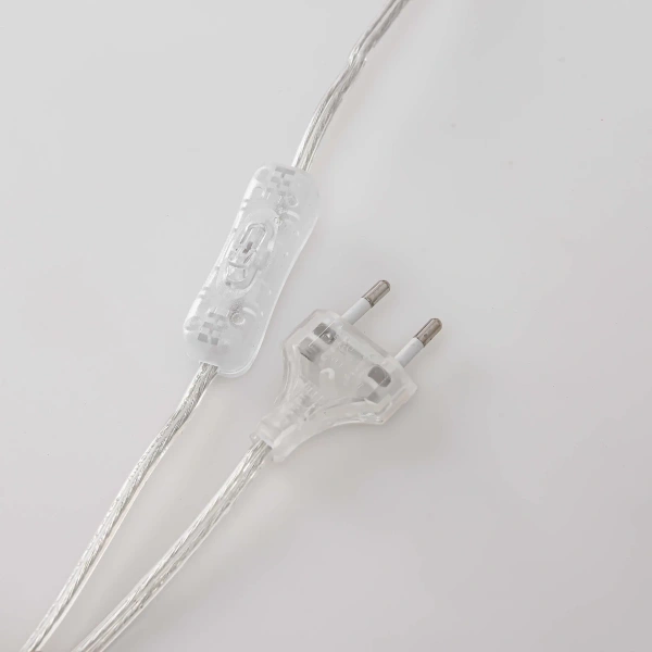 Lampa stołowa Sunflower czarno-transparentna 1xE27