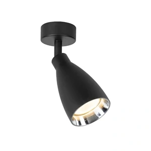 Spot sufitowy Campana 1 czarny 1xGU10