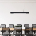 Lampa wisząca Cali M czarna LED 32W CCT smart