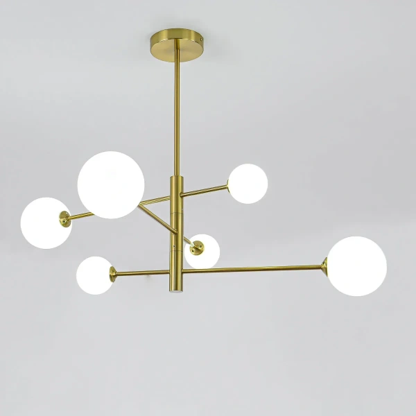 Lampa wisząca Dorado 6 złota 6xG9