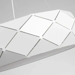 Lampa wisząca Reus biała 3xE27