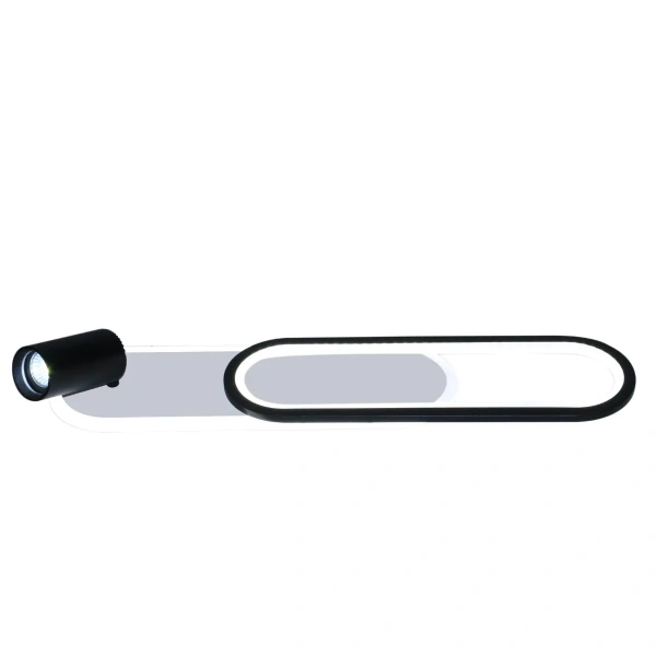 Spot sufitowy Parma 1 długi 60 cm czarny 1xGU10 + LED 18W CCT