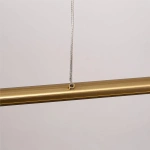 Lampa wisząca Meleca M złota LED CCT