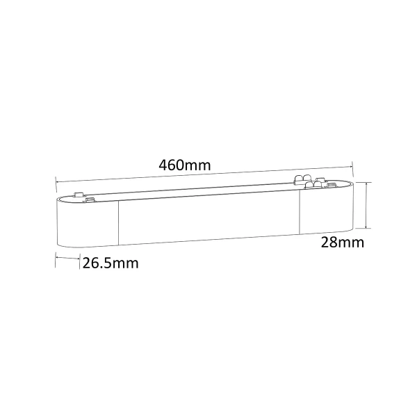 Zasilacz Magnetic Slim 200W biały