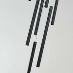 Lampa wisząca Lungo 7 czarna 7xG9