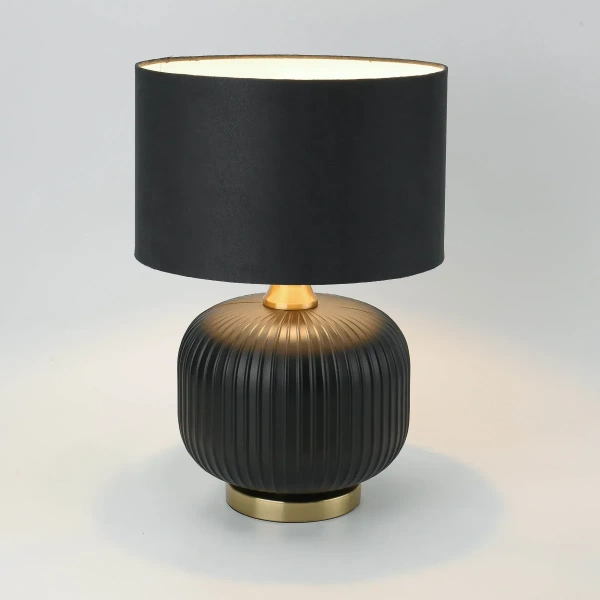 Lampa stołowa Tamiza 48 cm czarna 1xE27