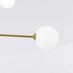 Lampa wisząca Dorado 6 złota 6xG9