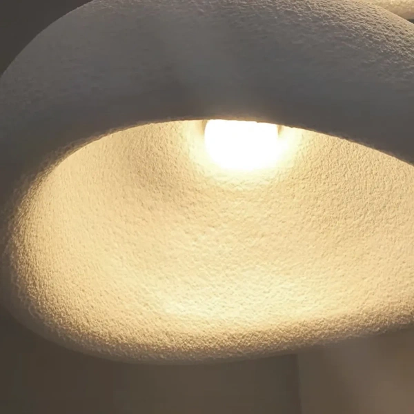 Lampa wisząca Nube śr. 50 cm biała 1xGX53