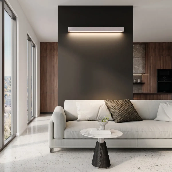 Kinkiet Ibros 120 cm biały LED 18W 3000K IP44