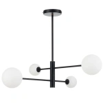 Lampa wisząca Dorado 4 czarna 4xG9