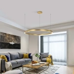 Lampa wisząca Midway mała złota LED 3000K