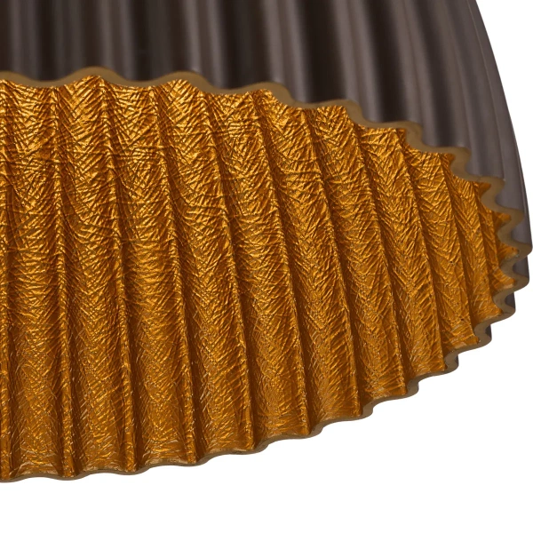 Lampa wisząca Elva 50 cm kawowa 1xE27