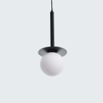 Lampa wisząca Roma 1 czarna 1xE14
