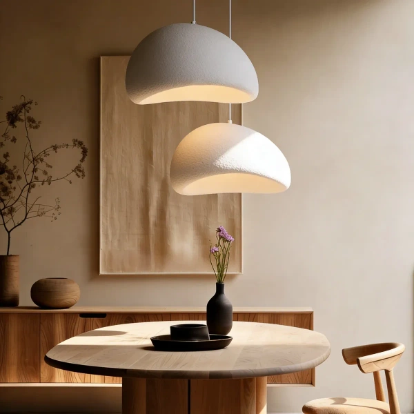 Lampa wisząca Nube śr. 30 cm biała 1xGX53