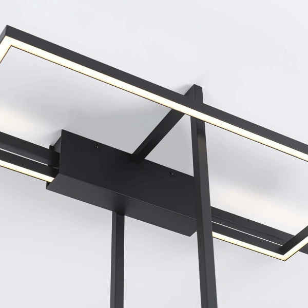 Lampa sufitowa Frame czarna LED 3000K