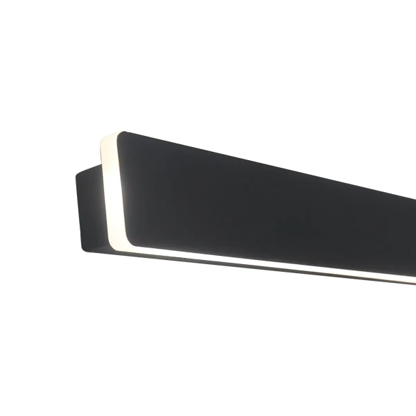 Kinkiet Bodo 90 cm czarny LED CCT IP54