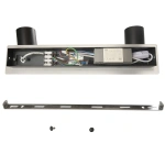 Spot sufitowy Parma 2 czarny 2xGU10 + LED 8W CCT