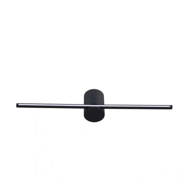 Kinkiet Modern Slim 40 cm czarny LED 3000K IP44