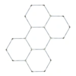 Plafon Geometric System 5 New biały LED 4000K IP44