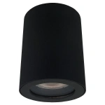 Tuba natynkowa Faro czarna 1xGU10 IP65