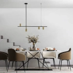 Lampa wisząca Arizona 4 czarno-złota 4xGU10