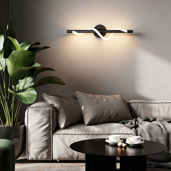 Kinkiet Meleca czarny LED 12W CCT