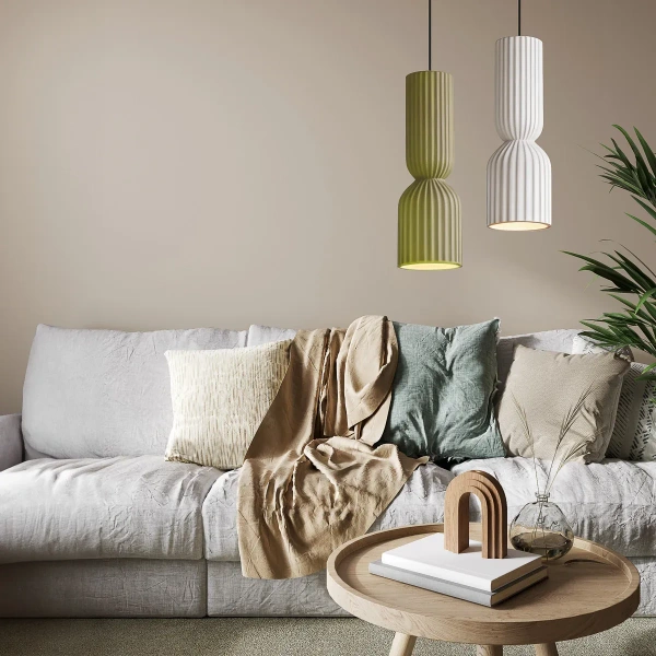 Lampa wisząca Balera zielona 1xE27