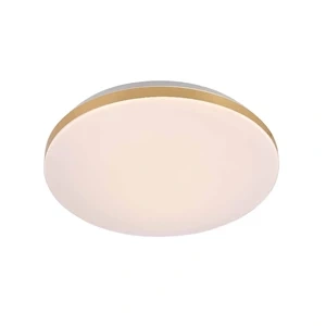 Plafon Babilon okrągły 33 cm złoto-biały LED 4000K