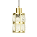 Lampa wisząca Lira 3 talerz złota 3xE27