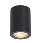 Tuba natynkowa Faro czarna 1xGU10 IP65