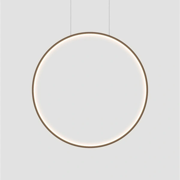 Lampa wisząca Mirror S czarna LED CCT IP44