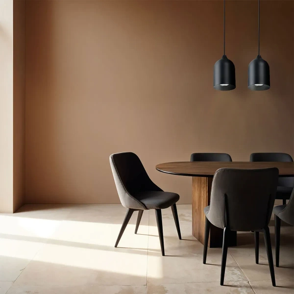 Lampa wisząca Nilo czarna 2xGU10