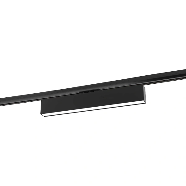 Reflektor szynowy 1F Moon czarny LED 4000K