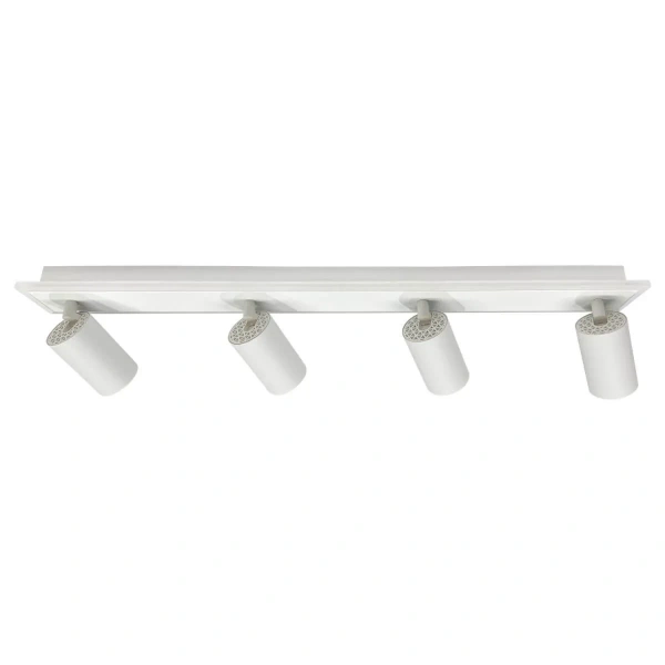 Plafon Parma 70 cm biały 4xGU10 + LED 20W CCT