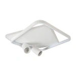 Plafon Parma 2 kwadratowy biały 2xGU10 + LED 36W CCT