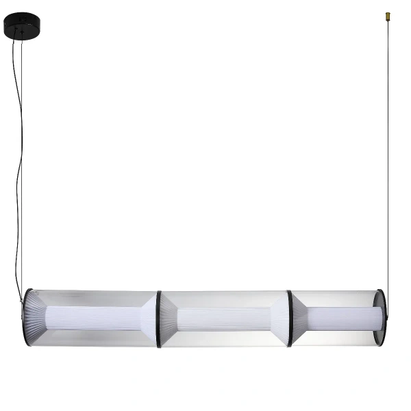 Lampa wisząca Aeris 3 listwa transparentna LED 40W CCT