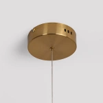 Lampa wisząca Meleca S złota LED CCT