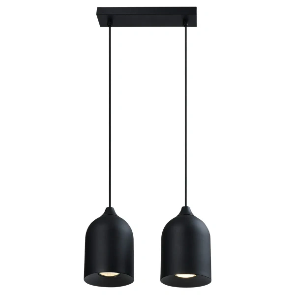 Lampa wisząca Nilo czarna 2xGU10