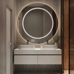 Lampa wisząca Mirror S biała LED 33W CCT IP44