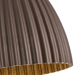 Lampa wisząca Elva 50 cm kawowa 1xE27