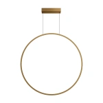 Lampa wisząca Mirror L złota LED 47W CCT IP44
