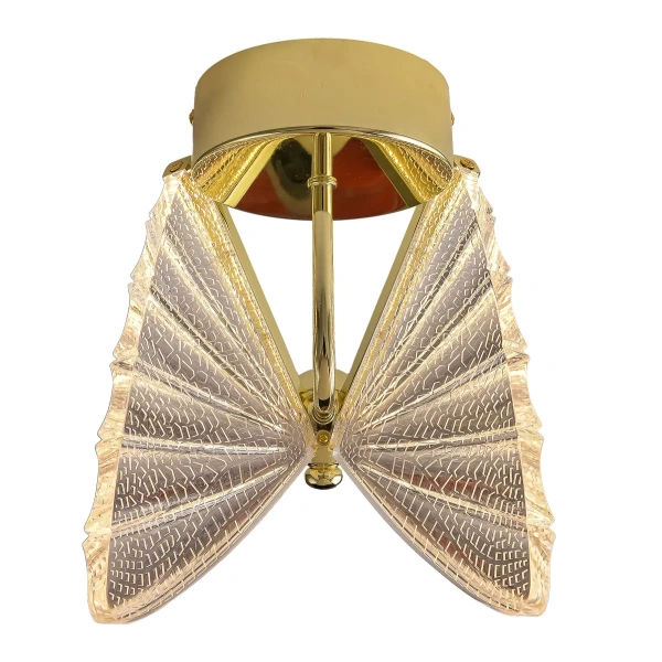Kinkiet Mariposa złoty LED CCT