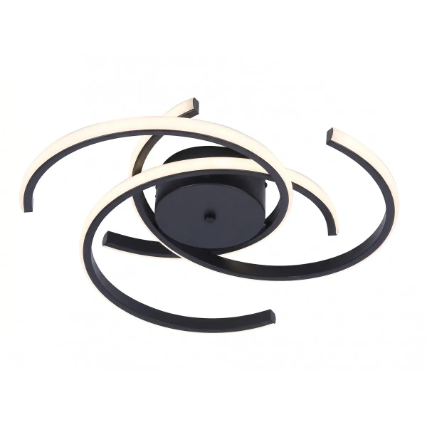 Plafon Spider 51 cm czarny LED 30W CCT