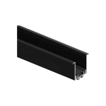 Szyna podtynkowa Magnetic Slim 2 m czarna