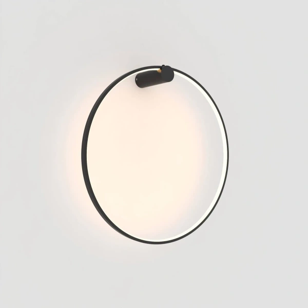 Kinkiet Mirror L czarny LED CCT IP44