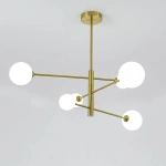 Lampa wisząca Dorado 6 złota 6xG9